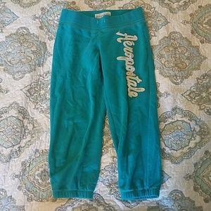 Teal half sweats